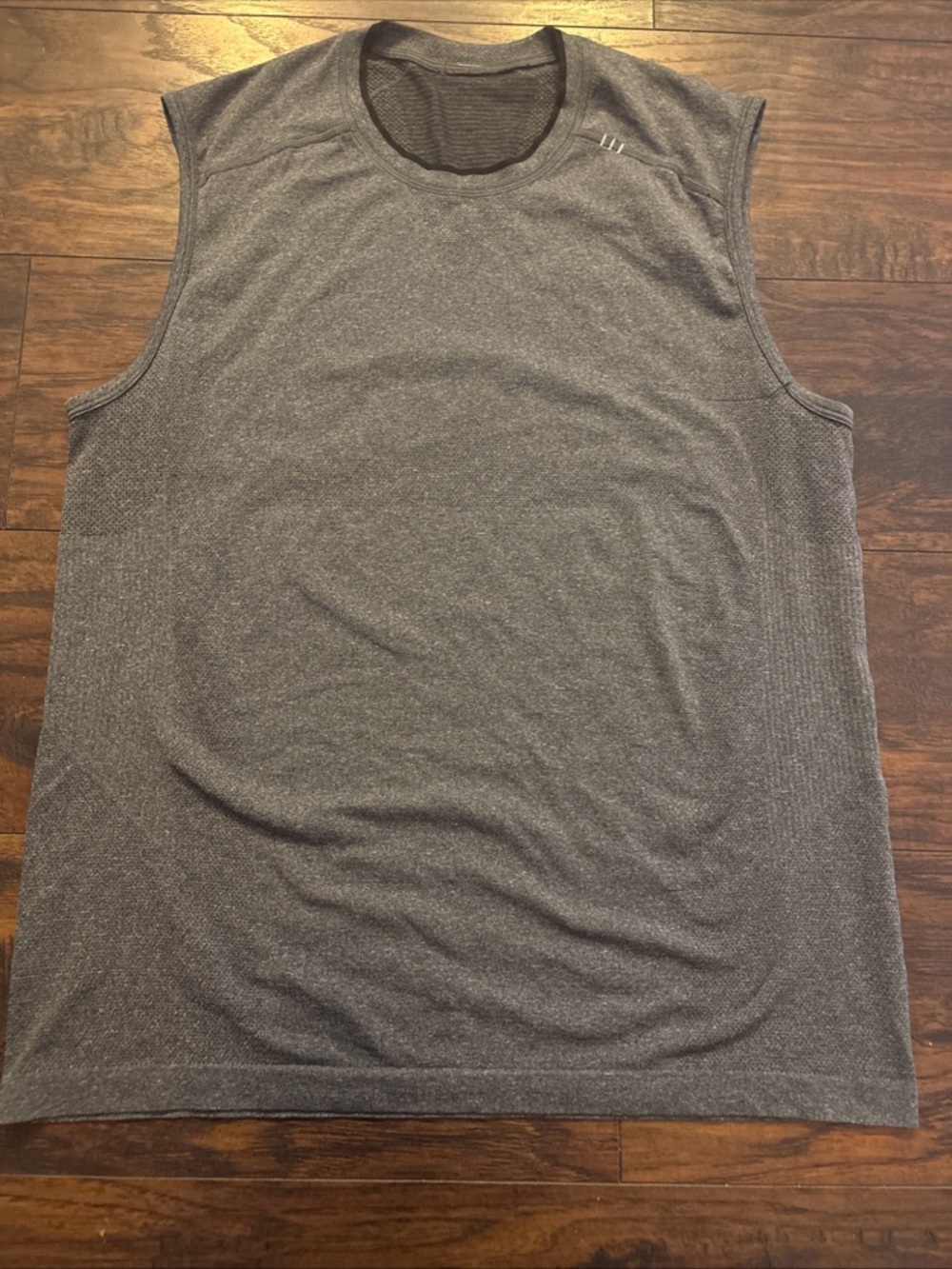 Lululemon Men's Large Gray Tank Top Sleeveless, Lifting, Workout, Gym, Summer